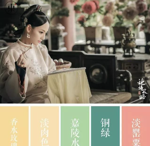 中国传统色—纁黄