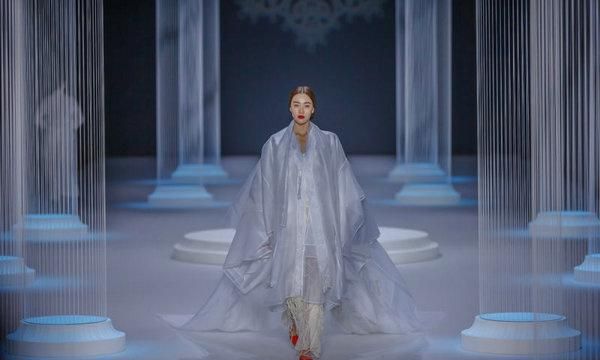 中国设计师兰玉的婚纱有名吗,婚纱设计师兰玉作品图4
