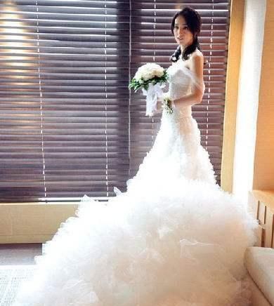 中国设计师兰玉的婚纱有名吗,婚纱设计师兰玉作品图7