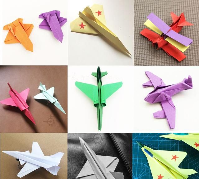 怎样折纸飞机,怎样折纸飞机又简单飞得又高又远图19