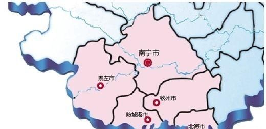 湛江是广西中心吗,湛江和广西临近城市图1